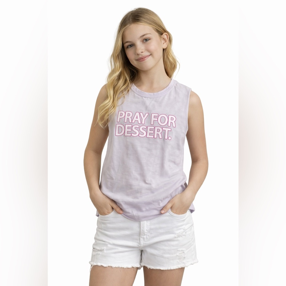 NWOT - Chaser‎ “Pray for Dessert” Long Sleeve T-Shirt